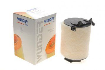 WH 120/1 WUNDER FILTER Фільтр повітряний VW Caddy III 2.0 SCI - 1.2 TSI - 1.6 - 2.0 EcoFuel 2004- (з поролоном) WH 120/1 фото