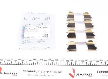 02.35.292 TRUCKTEC AUTOMOTIVE Планка переднього супорта MB Sprinter 906 / Vito 639 / VW Crafter (притискна) (система BREMBO) 02.35.292 фото