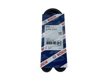 1 987 947 820 BOSCH Ремінь струмковий MB Sprinter 901 - 904 (OM 601) / 210 - 410 (OM 602) (6 PK 2050) 1 987 947 820 фото