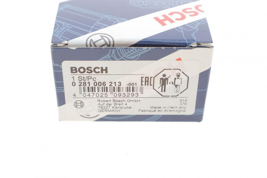 0 281 006 213 BOSCH Датчик тиску вихлопних газів MB Sprinter 906 / Vito 639 (OM 646 - 642 - 651) 0 281 006 213 фото