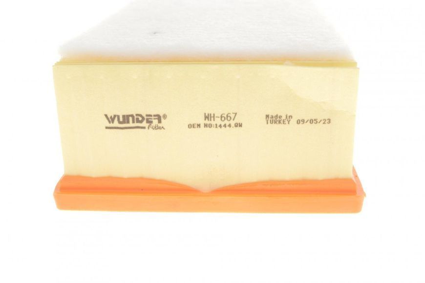 WH 667 WUNDER FILTER Фільтр повітряний Peugeot Expert / Citroen Jumpy / Fiat Scudo 2.0 HDI 2007- WH 667 фото