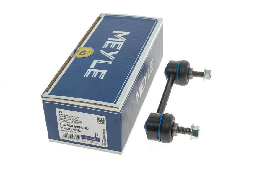 216 060 0004/HD MEYLE Тяга заднього стабілізатора Fiat Doblo 2001- (130 мм.) (посилена) 216 060 0004/HD фото