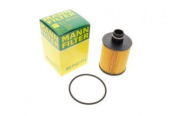 HU 712/11 X MANN-FILTER Фільтр масляний Fiat Doblo / Opel Combo 1.3 - 1.6 - 2.0 D Multijet / CDTI 2010- HU 712/11 X фото