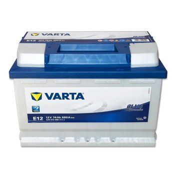 574012068 VARTA Акумулятор 74Ah / 680A / 12v (euro) Blue Dynamic 574012068 фото