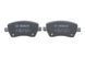 0 986 494 592 BOSCH Колодки гальмівні передні Renault Kangoo 2008- / MB Citan W415 2012- (система TRW) 0 986 494 592 фото 2
