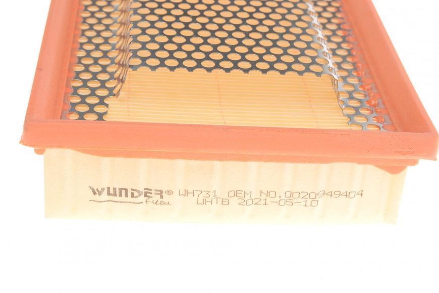 WH 731 WUNDER FILTER Фільтр повітряний MB 609 - 814 (низький) WH 731 фото