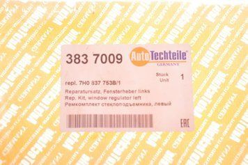 383 7009 AUTO TECHTEILE Ремкомплект склопідйомника VW T5 2003-L 383 7009 фото
