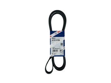 1 987 948 429 BOSCH Ремінь генератора MB Sprinter 901 - 904 (OM 611 - 612) (- AC) (6 PK 2196) 1 987 948 429 фото