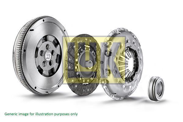 600 0012 00 LuK Демпфер VW T4 2.4 D (55 - 57 кВт) / 2.5 TDI (65 кВт) (з комплектом зчеплення) (+ вижимний) 600 0012 00 фото