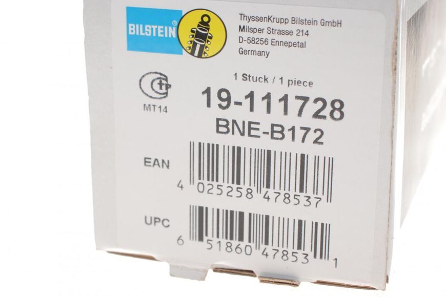 19-111728 BILSTEIN Амортизатор задній Renault Kangoo 2002 - 2008 (50 мм) (газовий) 19-111728 фото