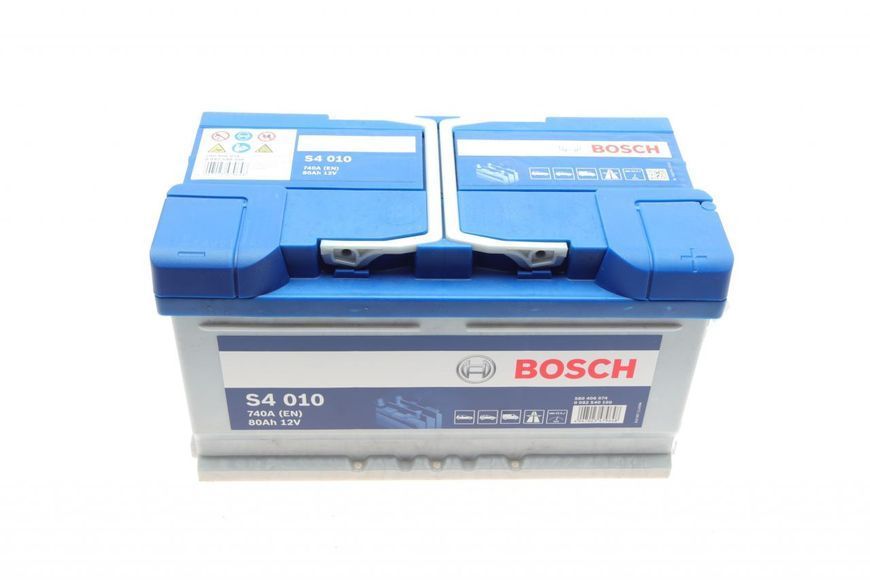 0 092 S40 100 BOSCH Акумулятор 80 Ah / 740A 0 092 S40 100 фото