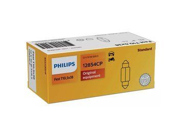 12854CP PHILIPS Автолампа C10W 12V 10W (38мм.) 12854CP фото