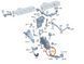A 654 142 87 00 MERCEDES-BENZ Прокладка клапана EGR MB Vito 447/W213/W205 (OM 654 - 651) A 654 142 87 00 фото 3
