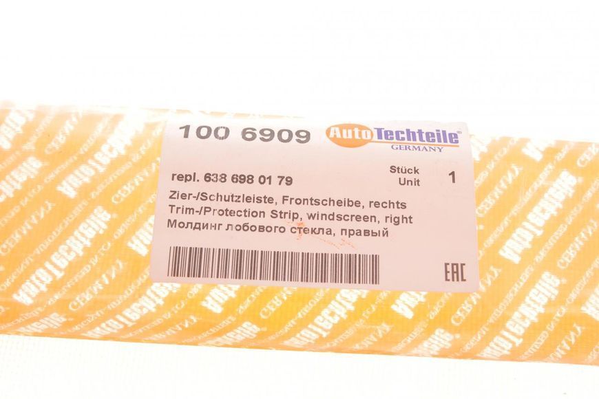 100 6909 AUTO TECHTEILE Накладка лобового скла MB Vito 638 1996 &ndash; 2003 R 100 6909 фото