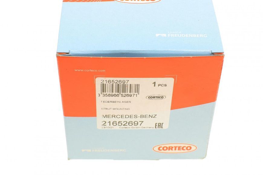 CO21652697 CORTECO Подушка передньої стійки MB Sprinter 901-904/VW LT 1995-2006 (верхня) CO21652697 фото