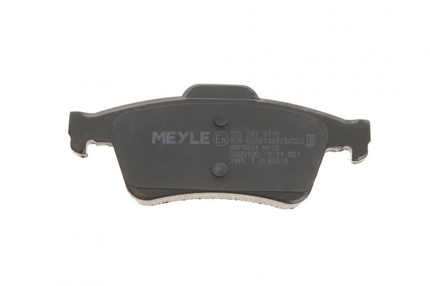 025 241 3716 MEYLE Колодки гальмівні задні Ford Transit Connect 2002- (дискові гальма) 025 241 3716 фото