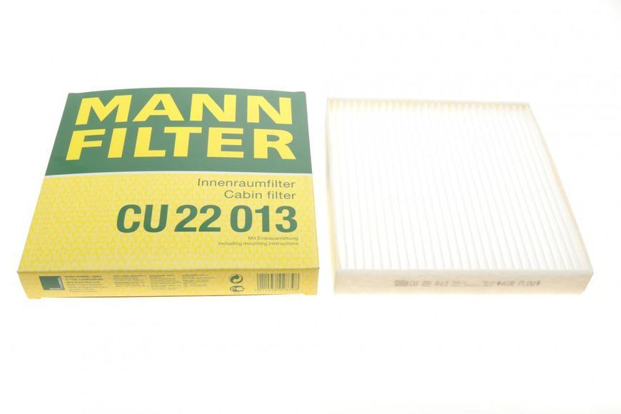 CU 22 013 MANN-FILTER Фільтр салону Ford Transit V-347/V-348 2006- CU 22 013 фото
