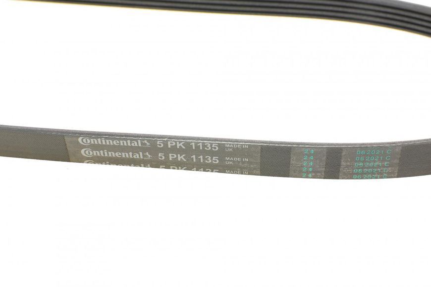 5 PK 1135 CONTITECH Ремінь струмковий Renault Kangoo 1.5 DCI 2001 - 2009 (- AC) 5 PK 1135 фото