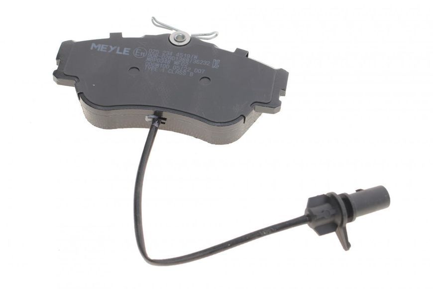 025 234 4519/W MEYLE Колодки гальмівні передні VW T4 2.4 D (з датчиками) 025 234 4519/W фото