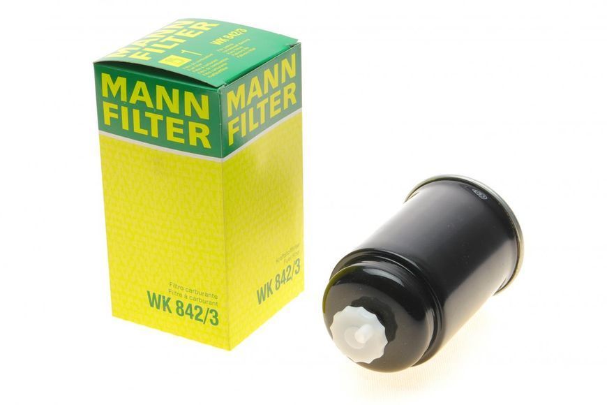 WK 842/3 MANN-FILTER Фільтр паливний VW LT 2.4 D/TD 1978 &ndash; 1993/T3 1.6 &ndash; 1.7 D/TD WK 842/3 фото
