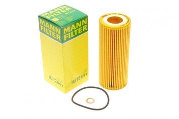 HU 721/4 X MANN-FILTER Фільтр масляний BMW E46 - E90 - X3 - X5 - X6 (2.5 - 3.0 D) 2003- HU 721/4 X фото