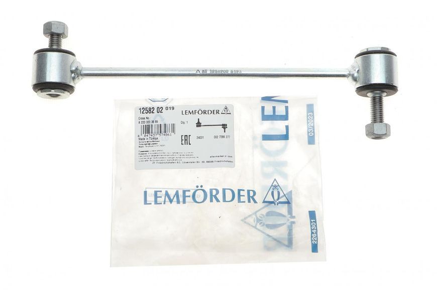 12582 02 LEMFORDER Тяга заднього стабілізатора MB W140 - W220 12582 02 фото