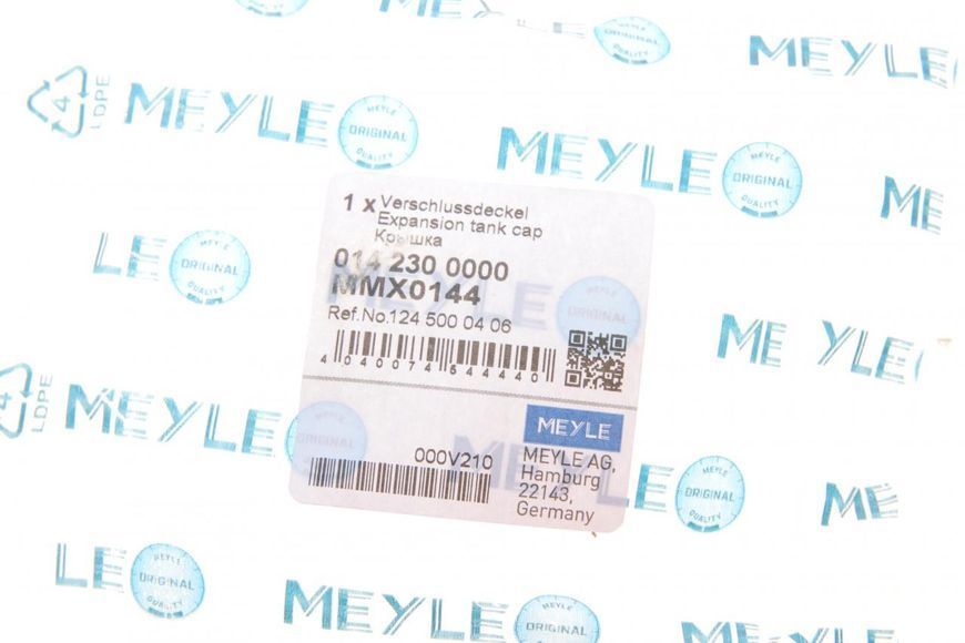014 230 0000 MEYLE Кришка радіатора MB 207/609/Sprinter 901-904/Vito 638 014 230 0000 фото