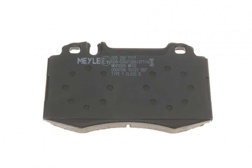 025 232 7117 MEYLE Колодки гальмівні передні MB W220 / W163 / C215 / R129 / R230 1998 - 2012 025 232 7117 фото