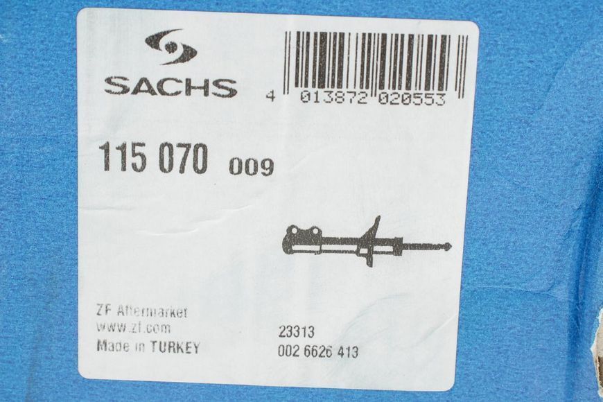 115 070 SACHS Стійка передня MB W124 - W201 1982- 115 070 фото