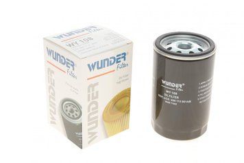 WY 108 WUNDER FILTER Фільтр масляний VW 1.4i - 1.6i - 1.8i - 2.0i WY 108 фото