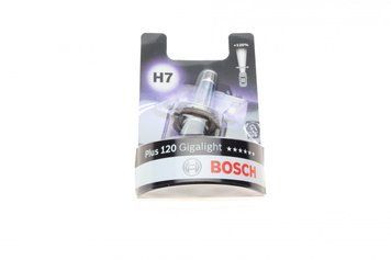 1 987 301 110 BOSCH Лампочка дальнього світла (H-7) (+120%) 12 V Gigalight 1 987 301 110 фото