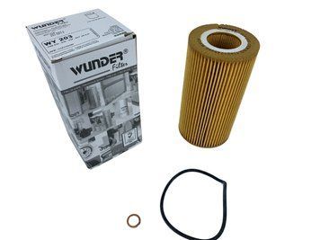WY 203 WUNDER FILTER Фільтр масляний BMW E34 - E39 - E38 - E31 (M60 - M62) (3.0i - 5.0i) 1987 - 2003 WY 203 фото