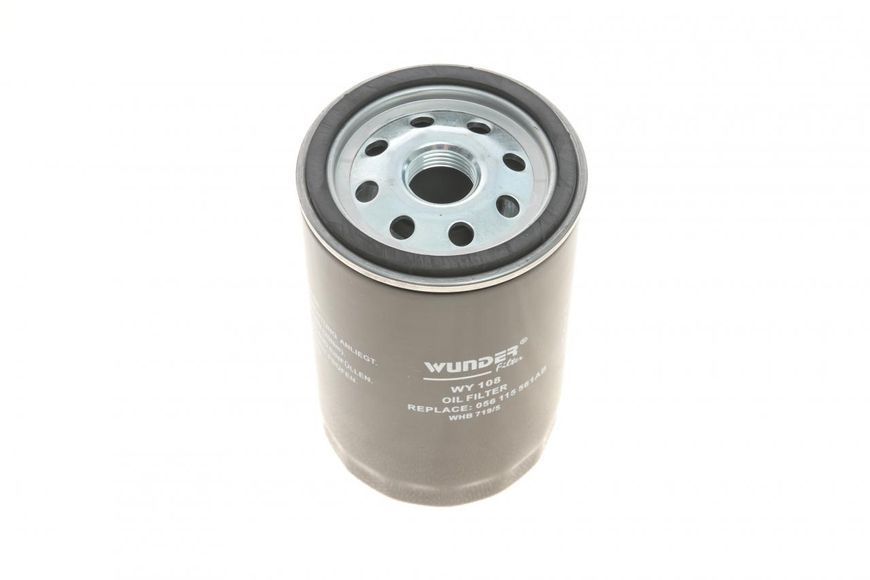 WY 108 WUNDER FILTER Фільтр масляний VW 1.4i - 1.6i - 1.8i - 2.0i WY 108 фото
