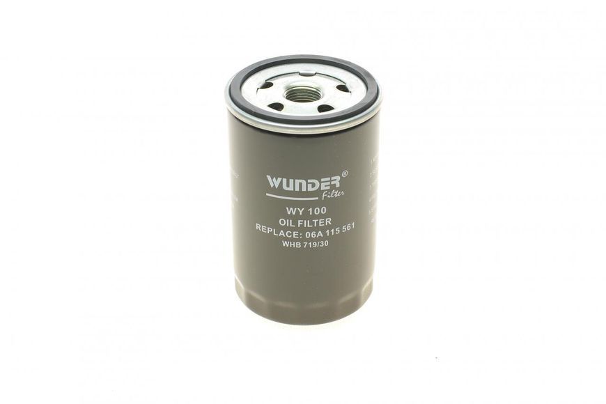 WY 100 WUNDER FILTER Фільтр масляний VW Caddy III / Golf / Audi 1.6i - 1.8i - 2.0i WY 100 фото
