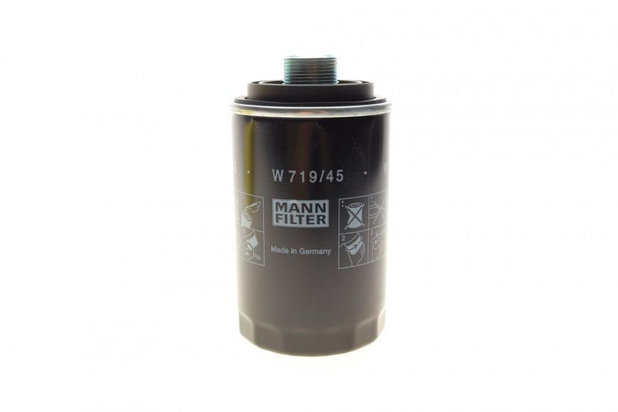 W 719/45 MANN-FILTER Фільтр масляний VW / Audi / Skoda 1.8 - 2.0 TSI 2005- W 719/45 фото