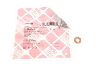 100543 FEBI BILSTEIN Шайба під форсунку Renault Master / Trafic / Kangoo / Opel Movano / Vivaro 1.5 - 1.9 - 2.2 - 2.3 - 2.5 DCI / DTI 2001- 100543 фото