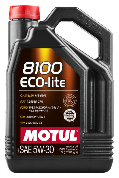 839551 MOTUL Олива моторна Ford 5W30 ECO-lite 8100 5 л. 839551 фото
