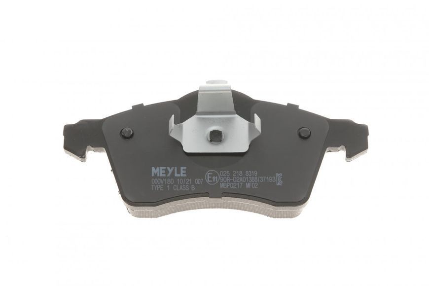 025 218 8319 MEYLE Колодки гальмівні передні VW T4 1996 - 1999 (R 15) (без датчиків) 025 218 8319 фото