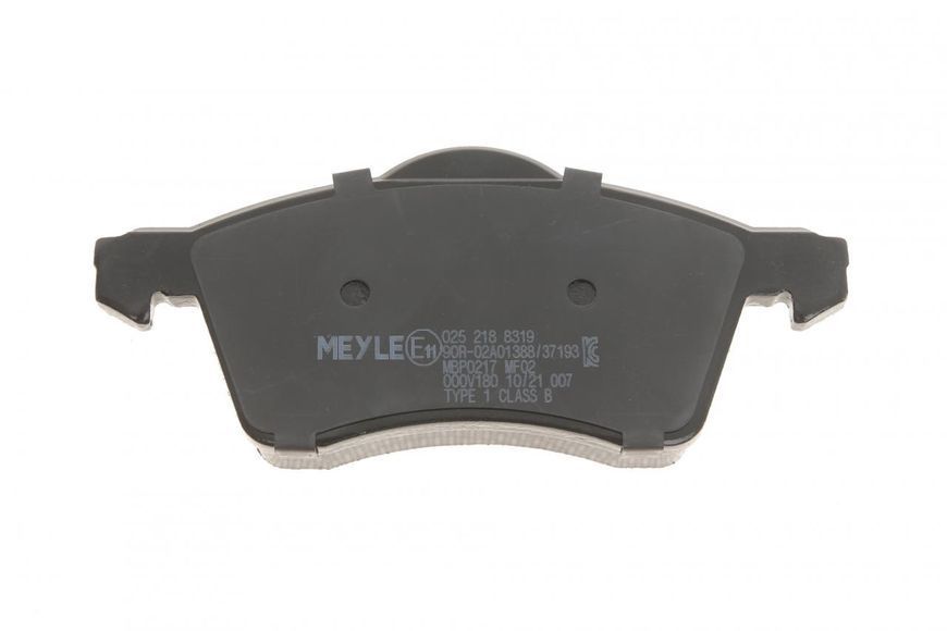 025 218 8319 MEYLE Колодки гальмівні передні VW T4 1996 - 1999 (R 15) (без датчиків) 025 218 8319 фото