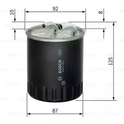 F 026 402 065 BOSCH Фильтр топливный MB Sprinter 906/Vito (W639) 10- F 026 402 065 фото