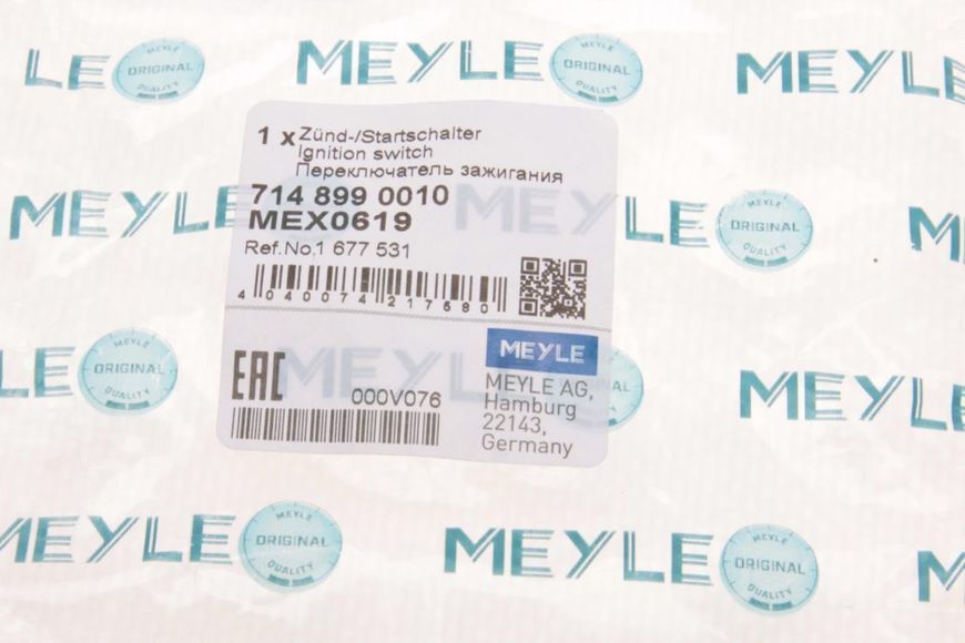 714 899 0010 MEYLE Контактна група Ford Transit V-184/V-347/Transit Connect 714 899 0010 фото