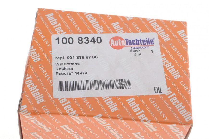 100 8340 AUTO TECHTEILE Реостат пічки MB Vito 639 2003- 100 8340 фото
