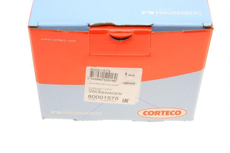 CO80001575 CORTECO Подушка передньої стійки VW T5 2003- CO80001575 фото