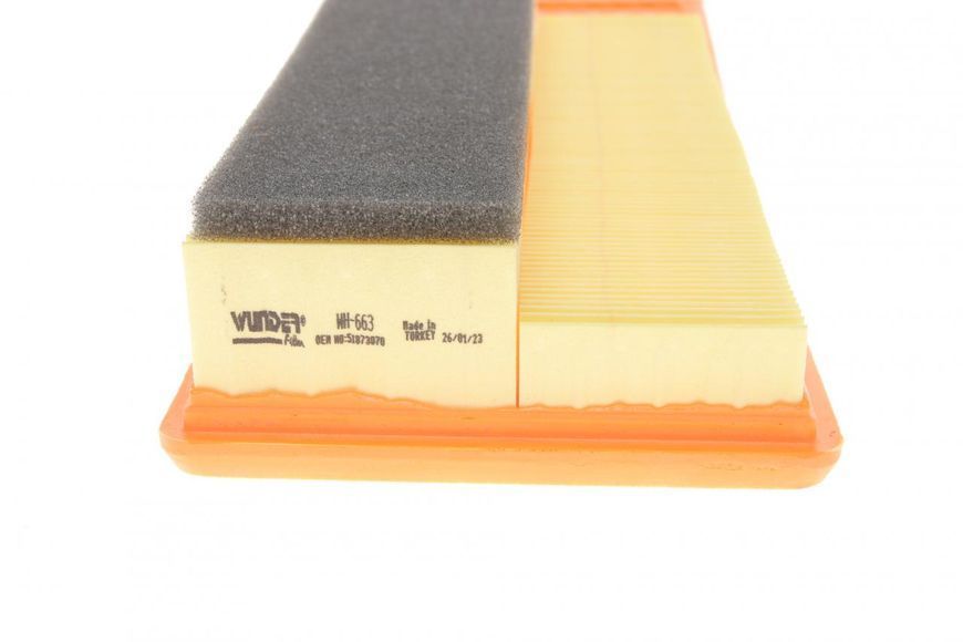 WH 663 WUNDER FILTER Фільтр повітряний Fiat Doblo / Opel Combo 1.3 D Multijet / CDTI 2010- WH 663 фото