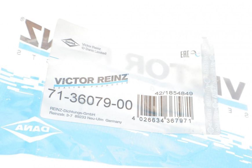 71-36079-00 VICTOR REINZ Прокладка впускного колектора VW T5 2.5 TDI (4-5 циліндр) 71-36079-00 фото