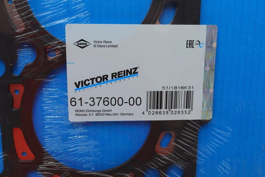 61-37600-00 VICTOR REINZ Прокладка ГБЦ VW Crafter / T5 / Caddy III 2.0 TDI 2009- (I) 61-37600-00 фото