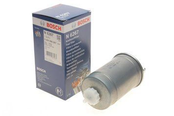 0 450 906 267 BOSCH Фільтр паливний VW T4 1.9 D/TD - 2.4 D - 2.5 TDI 1990 - 2003 (з підігрівом) 0 450 906 267 фото
