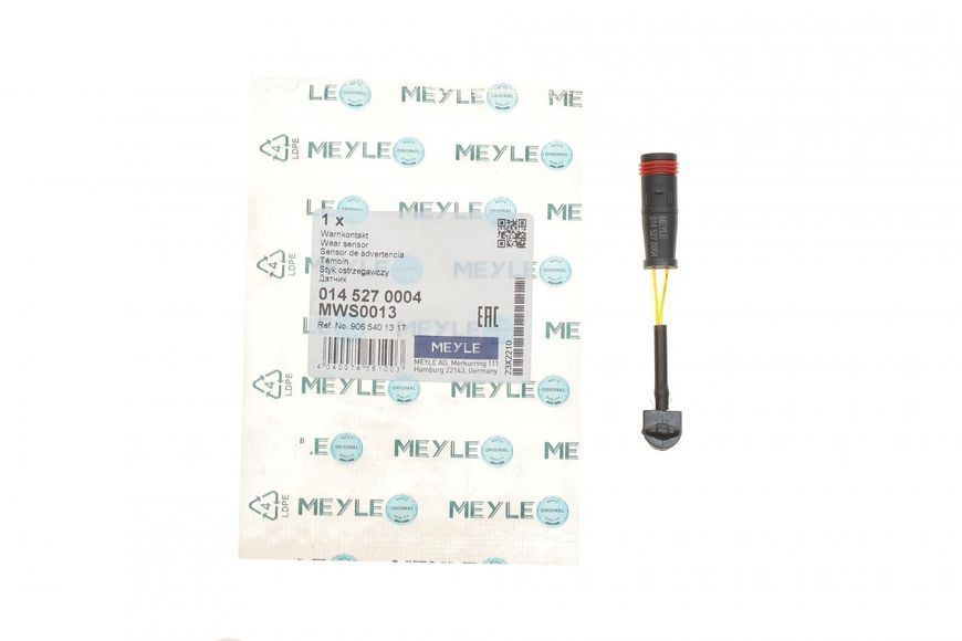 145270004 MEYLE Датчик зносу гальмівних колодок MB Sprinter 906/VW Crafter 2006- (передній) 145270004 фото