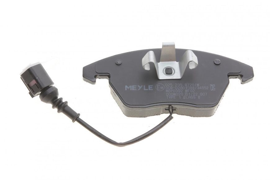 025 235 8720/W MEYLE Колодки гальмівні передні VW Caddy III 2004- (без датчиків) (вушка вниз) 025 235 8720/W фото