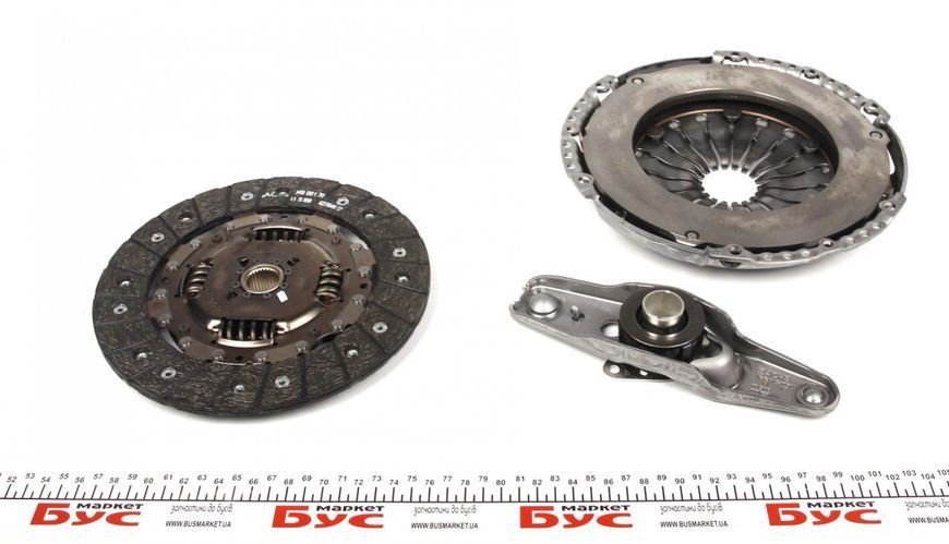 3000 950 019 SACHS Комплект зчеплення VW Caddy III 2.0 SDI / 1.2 - 1.4 - 2.0 2004 - (+ вижимний) 3000 950 019 фото